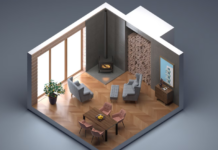 Использование 3D-моделей в интерьере: заранее смотрите на результат